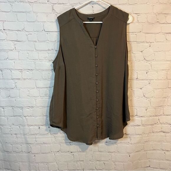 Torrid Harper Gauze Button Down Blouse size 2 - Picture 1 of 7
